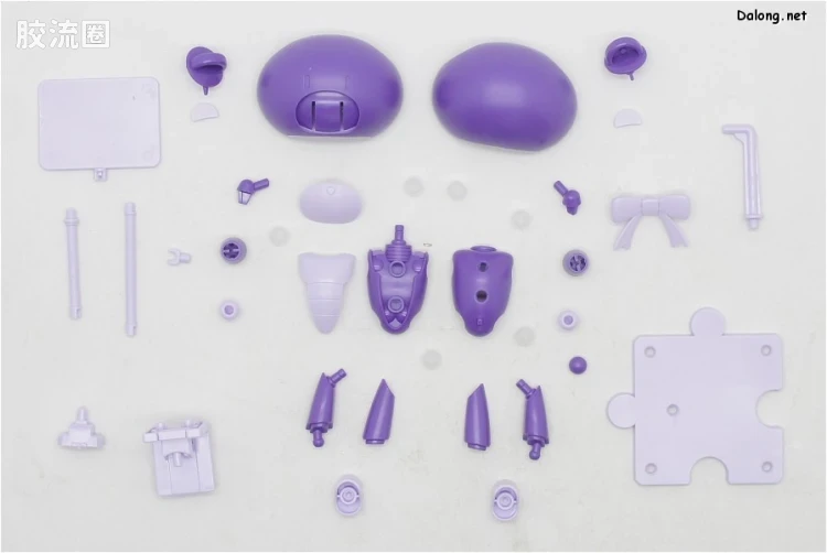 钢普拉Build 综合 HG PETIT'GGUY  提耶利亚 紫色&标语牌 - 图片
